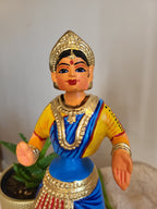 Tanjore Dancing Doll – Hand-Painted Traditional Figurine