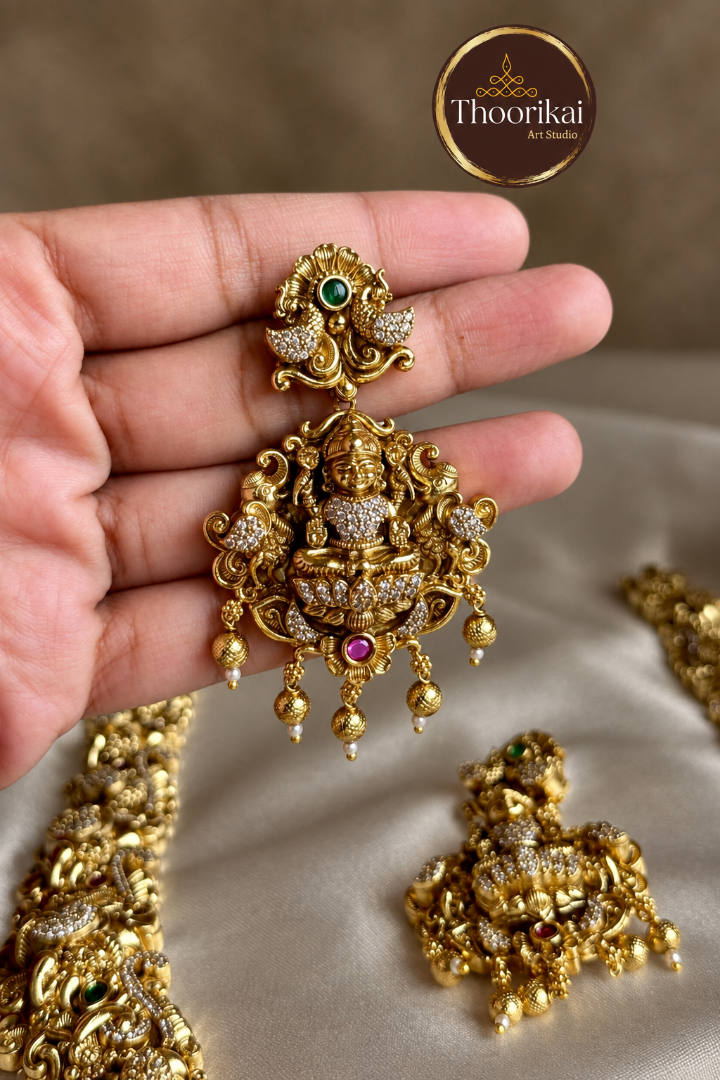 Edited jewelry detail photo
