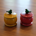 Channapatna wooden trinket boxes pair lifestyle photo