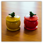Channapatna wooden trinket boxes pair lifestyle photo