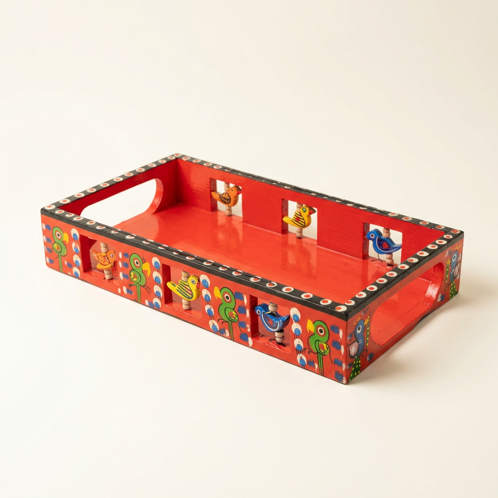 Red tray replacement front