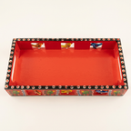 Red tray replacement overhead