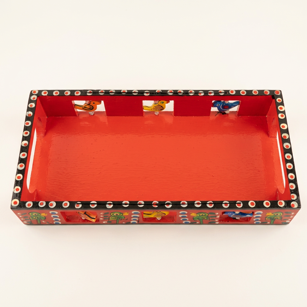 Red tray replacement overhead